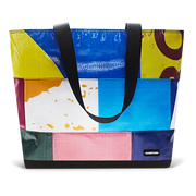 Patchwork Zippered Blake Tote