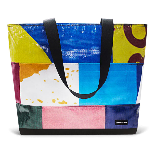 Patchwork Zippered Blake Tote