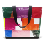 Patchwork Zippered Blake Tote