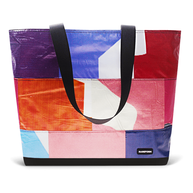 Patchwork Zippered Blake Tote
