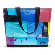 Patchwork Zippered Blake Tote
