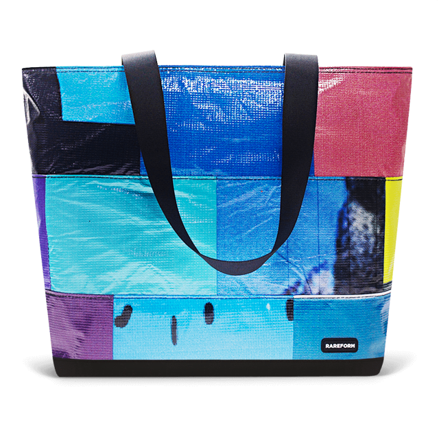 Patchwork Zippered Blake Tote