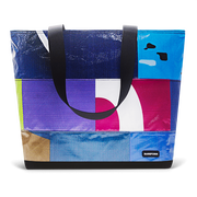 Patchwork Zippered Blake Tote
