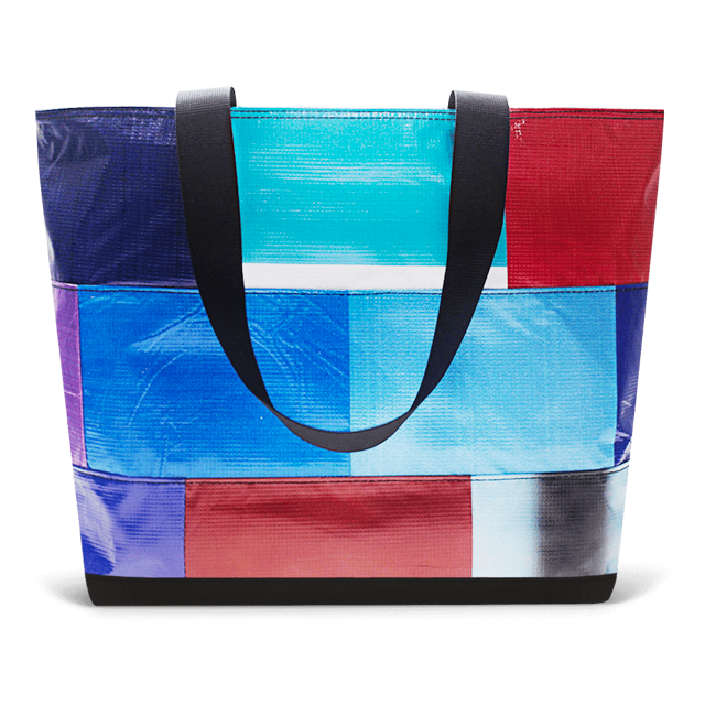 Patchwork Zippered Blake Tote