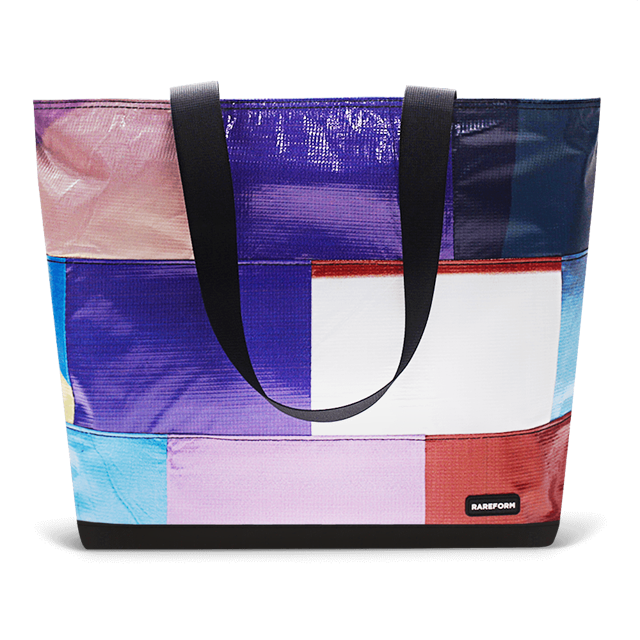 Patchwork Zippered Blake Tote
