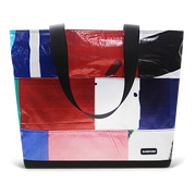 Patchwork Zippered Blake Tote
