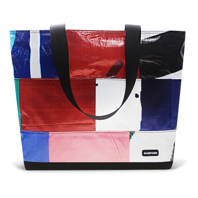 Patchwork Zippered Blake Tote