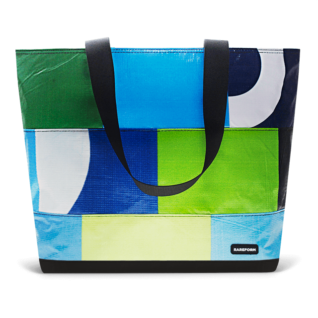 Patchwork Zippered Blake Tote