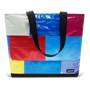 Patchwork Zippered Blake Tote