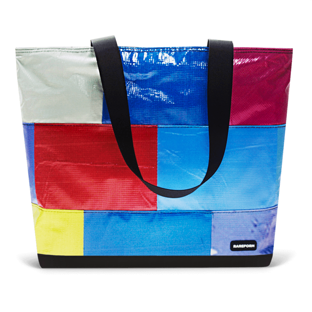 Patchwork Zippered Blake Tote