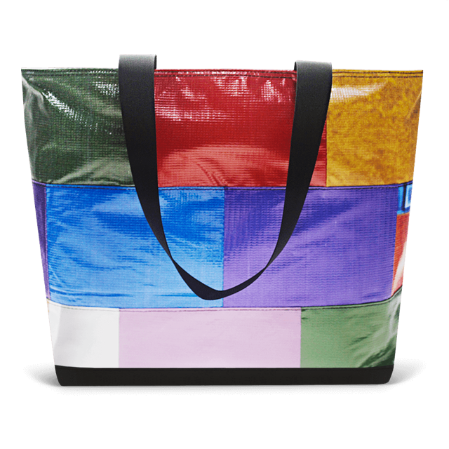 Patchwork Zippered Blake Tote