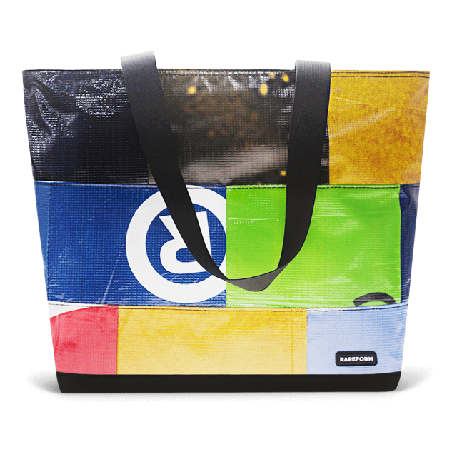 Patchwork Zippered Blake Tote