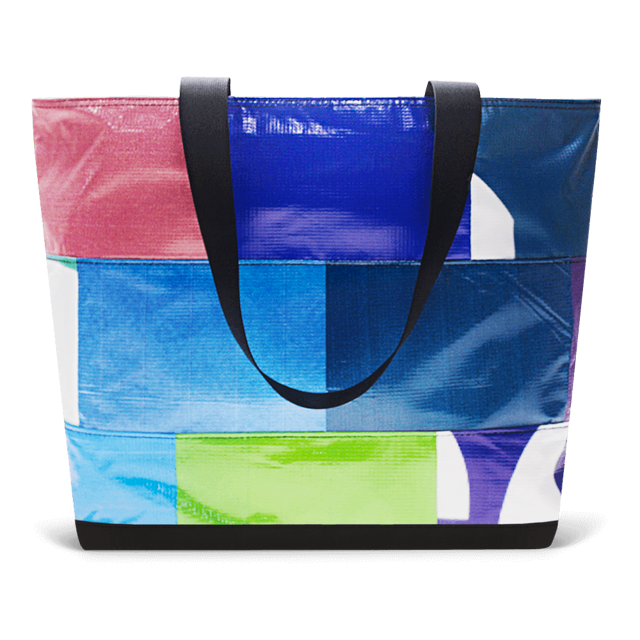 Patchwork Zippered Blake Tote