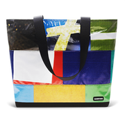 Patchwork Zippered Blake Tote