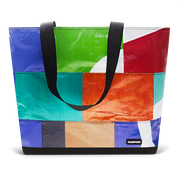 Patchwork Zippered Blake Tote
