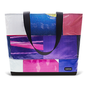 Patchwork Zippered Blake Tote