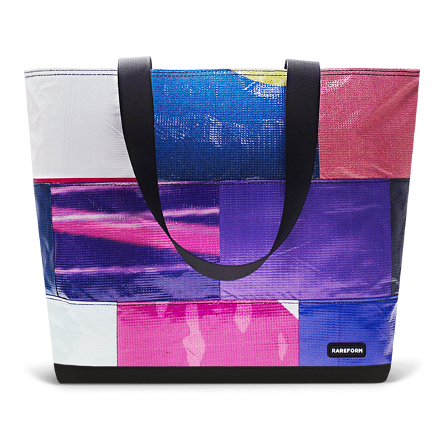 Patchwork Zippered Blake Tote