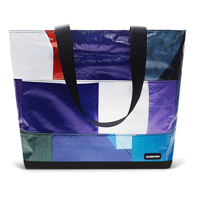 Patchwork Zippered Blake Tote