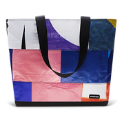 Patchwork Zippered Blake Tote