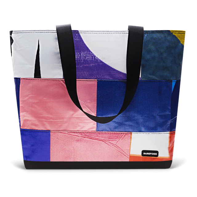 Patchwork Zippered Blake Tote