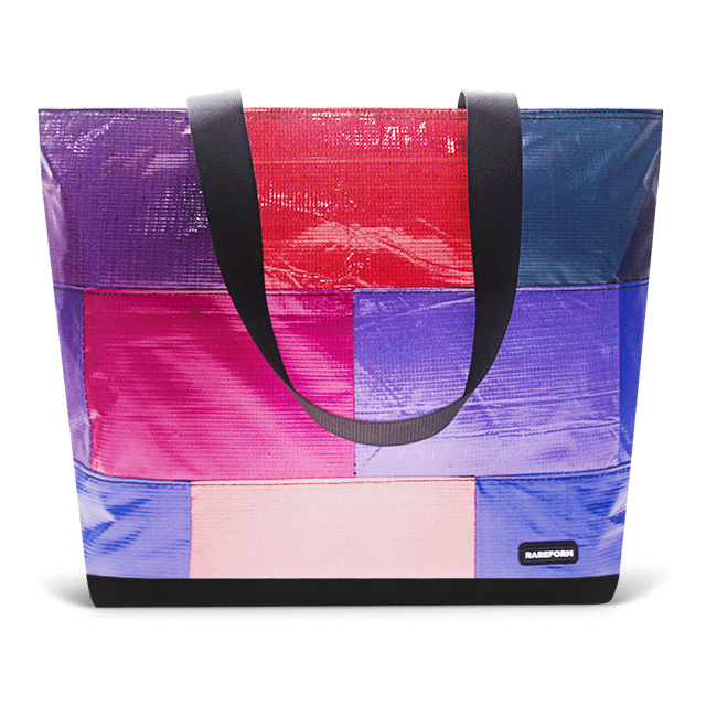 Patchwork Zippered Blake Tote