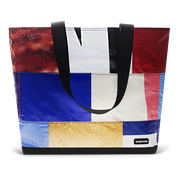 Patchwork Zippered Blake Tote