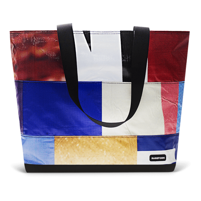 Patchwork Zippered Blake Tote