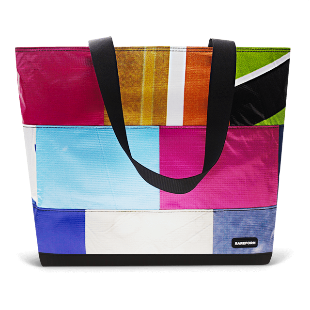 Patchwork Zippered Blake Tote
