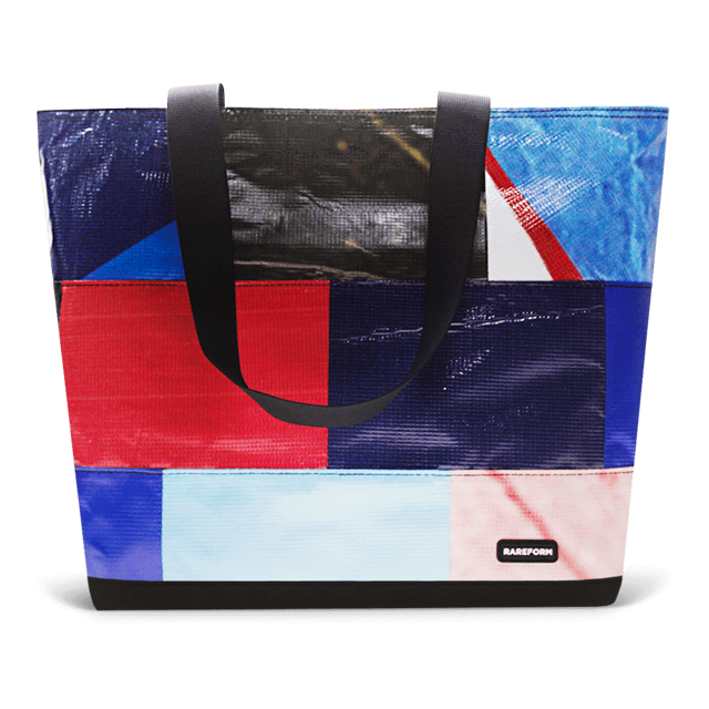 Patchwork Zippered Blake Tote
