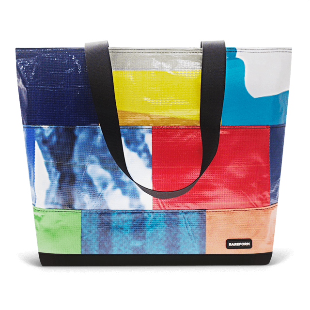 Patchwork Zippered Blake Tote