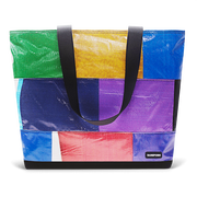 Patchwork Zippered Blake Tote