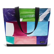 Patchwork Zippered Blake Tote
