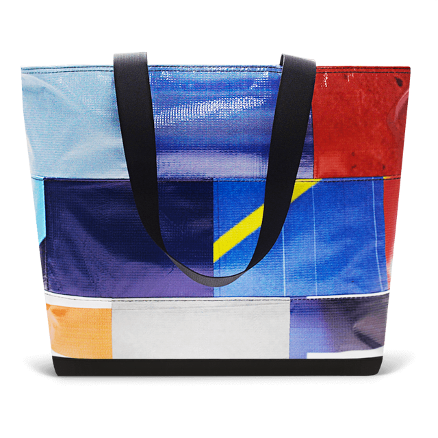 Patchwork Zippered Blake Tote