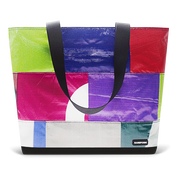 Patchwork Zippered Blake Tote