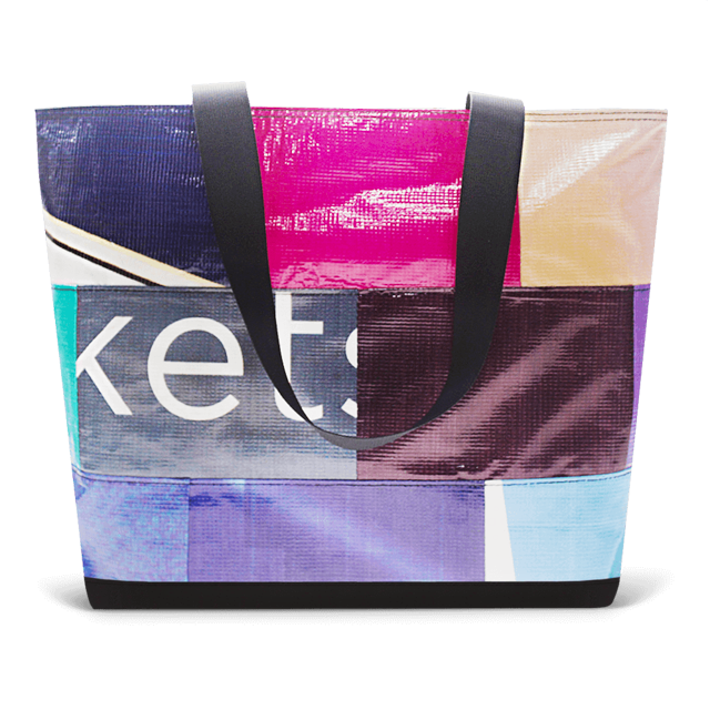 Patchwork Zippered Blake Tote