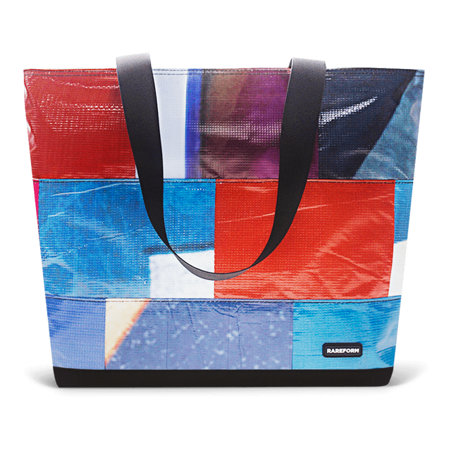 Patchwork Zippered Blake Tote
