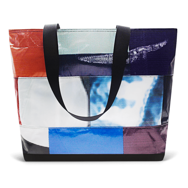 Patchwork Zippered Blake Tote