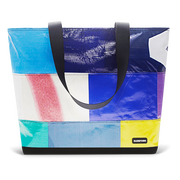 Patchwork Zippered Blake Tote