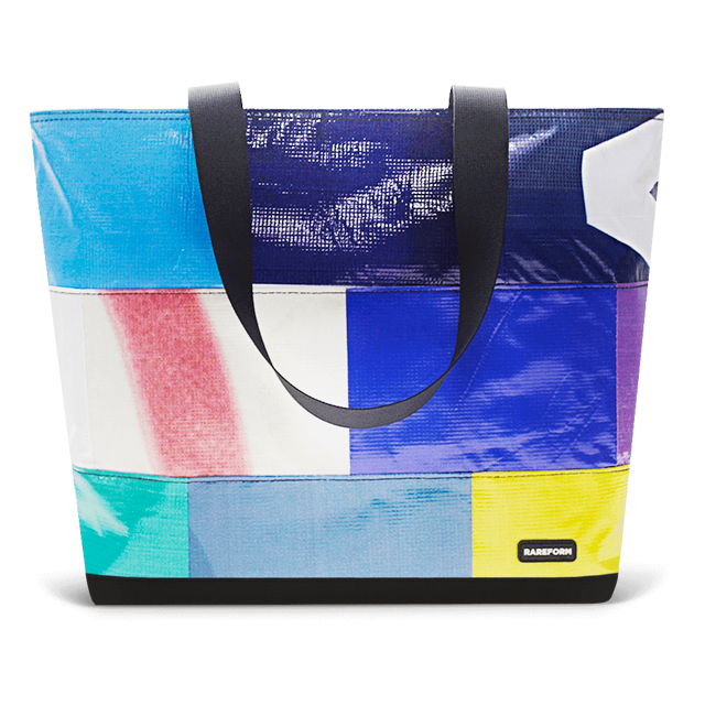 Patchwork Zippered Blake Tote