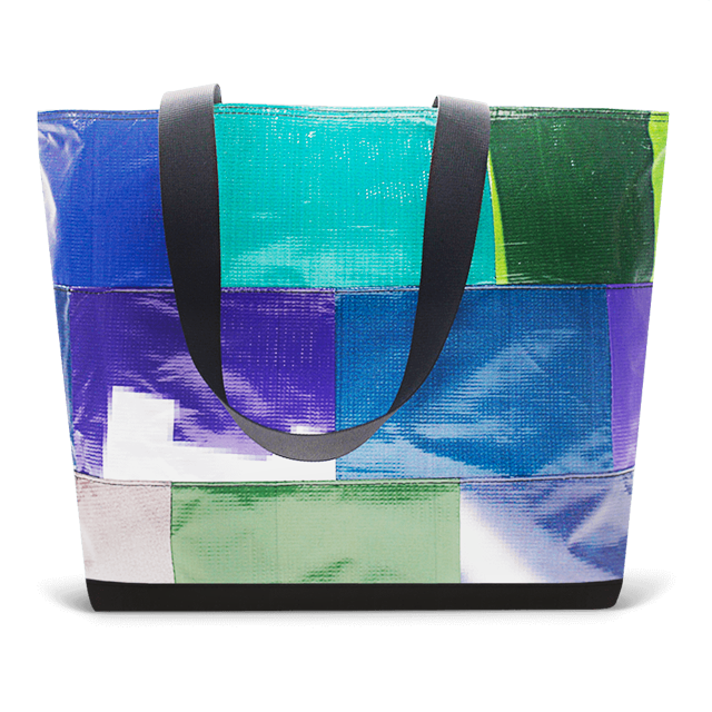 Patchwork Zippered Blake Tote