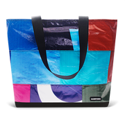 Patchwork Zippered Blake Tote