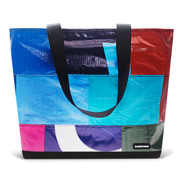 Patchwork Zippered Blake Tote