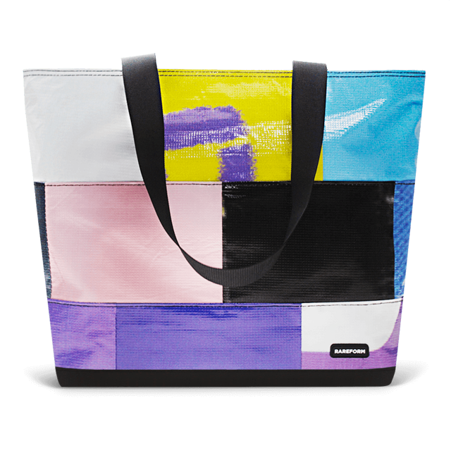 Patchwork Zippered Blake Tote