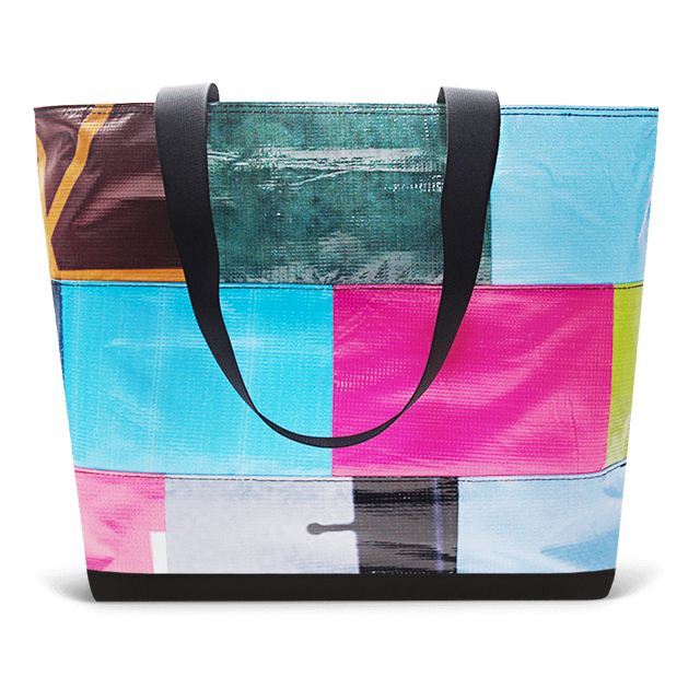 Patchwork Zippered Blake Tote