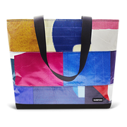 Patchwork Zippered Blake Tote