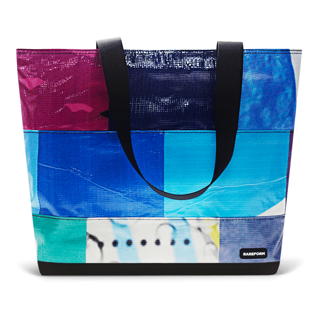 Patchwork Zippered Blake Tote