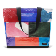 Patchwork Zippered Blake Tote