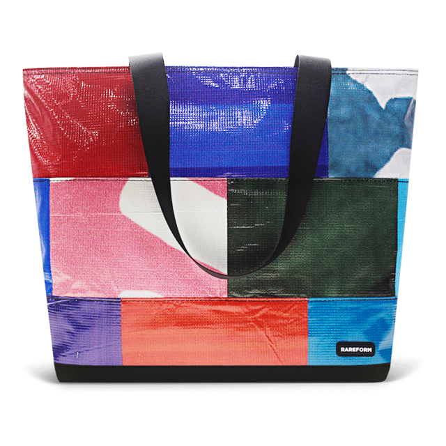 Patchwork Zippered Blake Tote