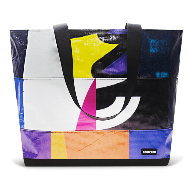 Patchwork Zippered Blake Tote