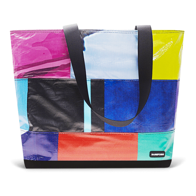 Patchwork Zippered Blake Tote